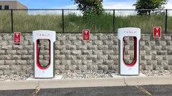 two-white-and-red-tesla-charging-station-2480315