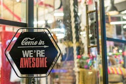 come-in-we-re-awesome-sign-10517473