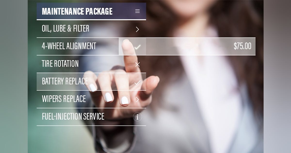 Creating a Service Menu That Increases Profits | 2018-11-01 | Fixed Ops ...