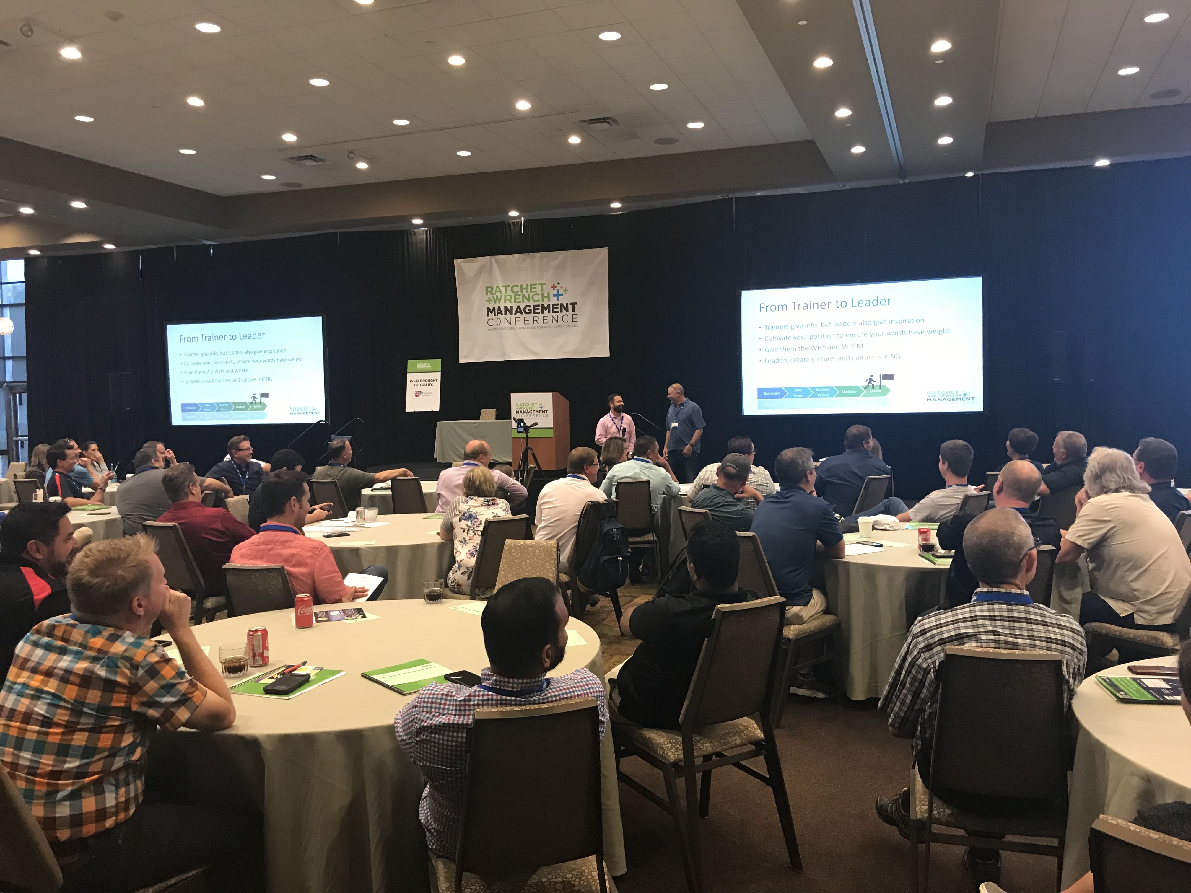 Closing Day of the Ratchet+Wrench Management Conference 20170922