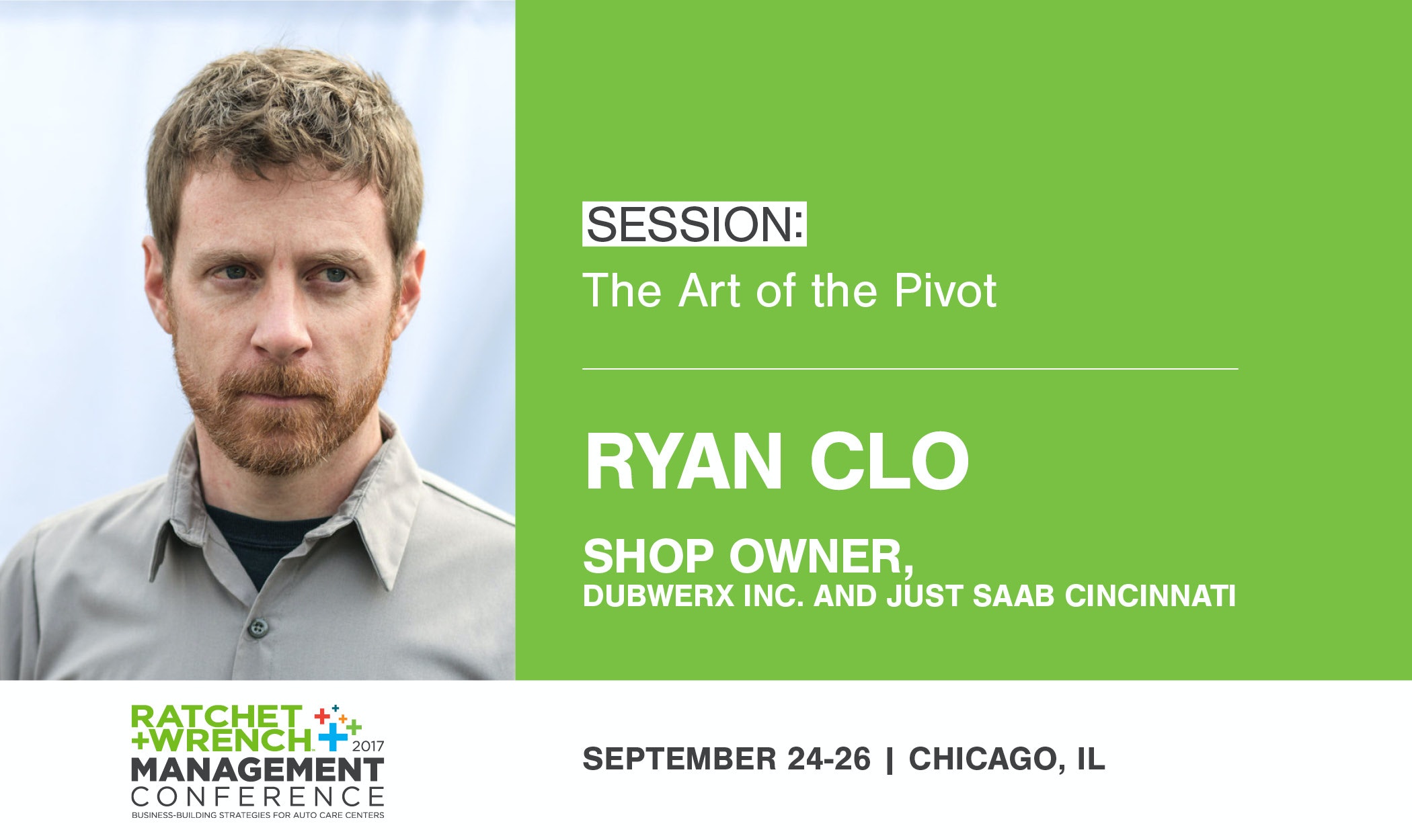 New Speaker Announced for Ratchet+Wrench Management Conference 2017