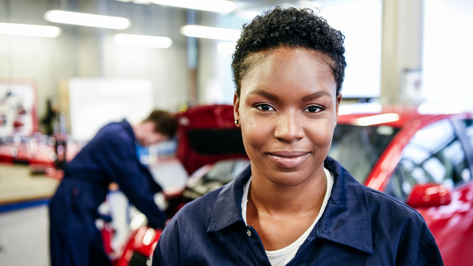 Students at White Mountains Community College in Berlin, New Hampshire, are learning how to work on electric vehicles.