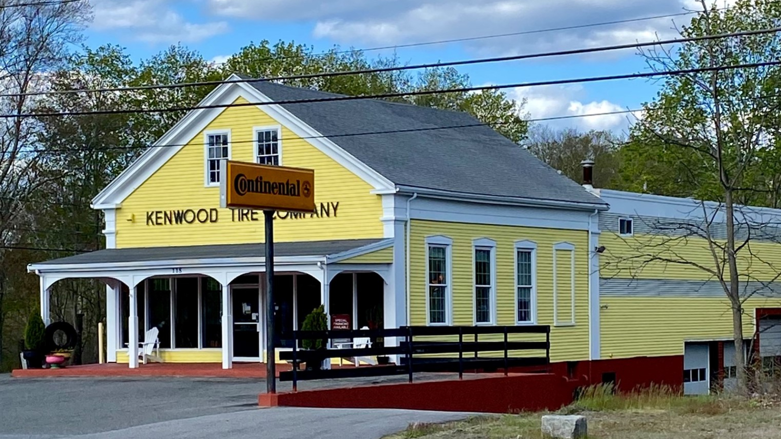 Kenneth Wood purchased the building that would house his shop for the price of $1.