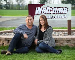 Dusty and Roxy Kubly of Kubly's Automotive use auto detailing as an added perk for customers. Dusty and Roxy Kubly of Kubly's Automotive use auto detailing as an added perk for customers.