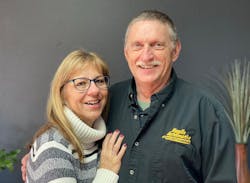 Judi and Dana Haglin. Judi and Dana Haglin.