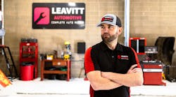 Travis Leavitt, owner of Leavitt Automotive in North Logan, Utah.