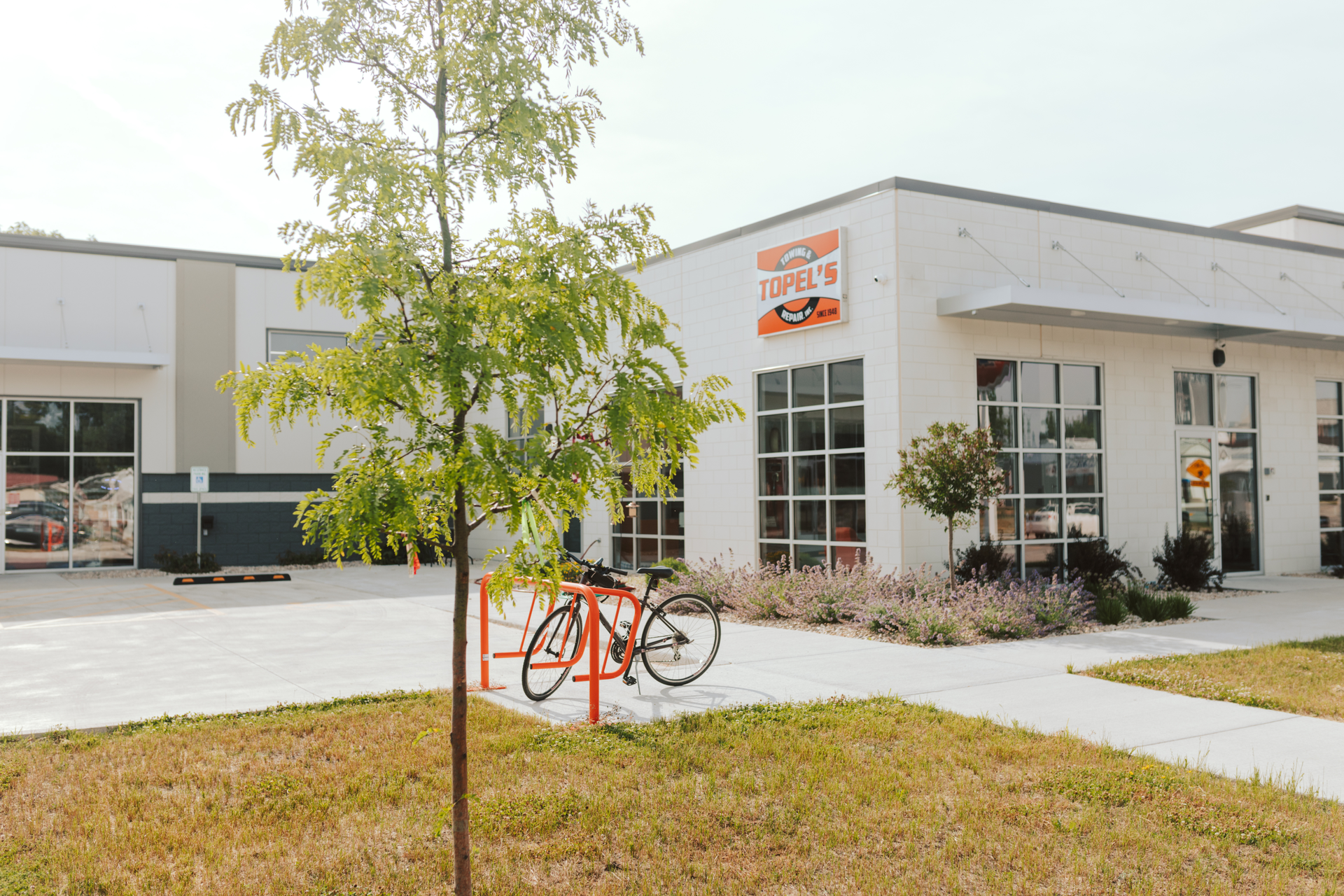 Topel's Service Center.