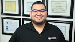 Oscar Gomez, the director of education and founder of Master Automotive Training in California.
