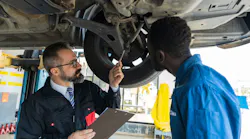 Boss and technician talking