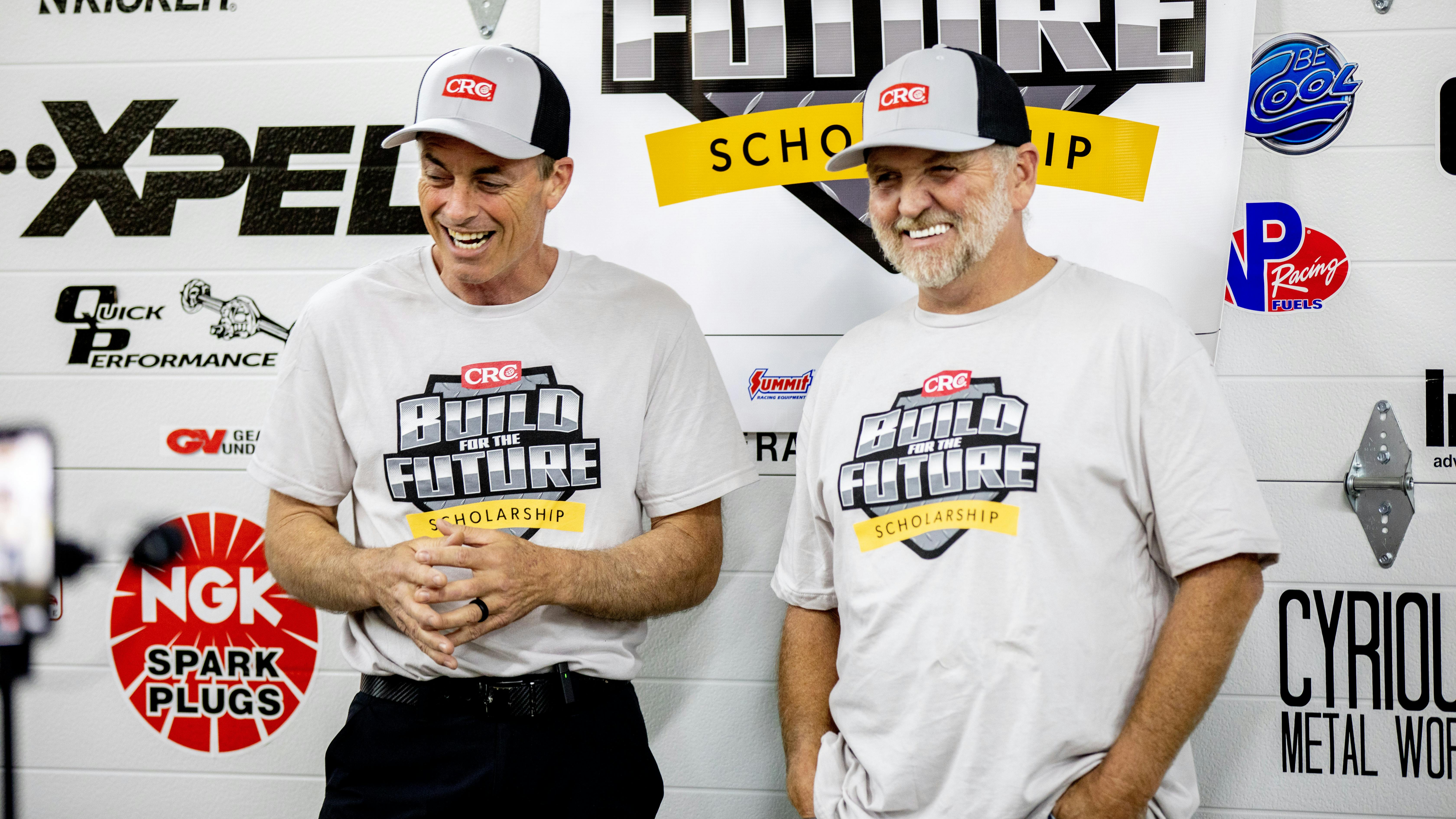 The GTO was built by NHRA Top Fuel Driver Clay Millican (left), and Jeff Lutz (right) of Lutz Race Cars.