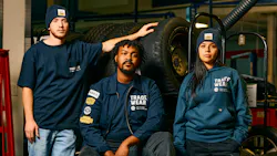 NAPA teamed up with real automotive technician students at the Universal Technical Institute in Illinois to model the exclusive workwear line. NAPA teamed up with real automotive technician students at the Universal Technical Institute in Illinois to model the exclusive workwear line.