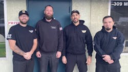 The InTown Auto Care team from left: John Ausmus, Kevin Schmidt, Omar Linares, and Adam Mendeleski. The InTown Auto Care team from left: John Ausmus, Kevin Schmidt, Omar Linares, and Adam Mendeleski.