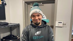 Adam Mendelewski is the shop's resident Philadelphia Eagles fan. Adam Mendelewski is the shop's resident Philadelphia Eagles fan.