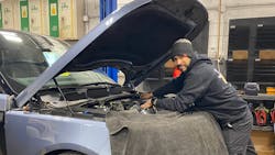 Employees like Omar Linares are encouraged to play as hard as they work. Employees like Omar Linares are encouraged to play as hard as they work.