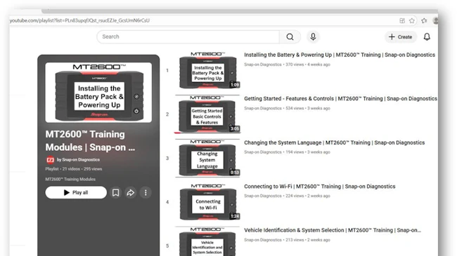 6939095ed202e1507ba55e9f Snapon Diagnostics Mt2600 Training Modules