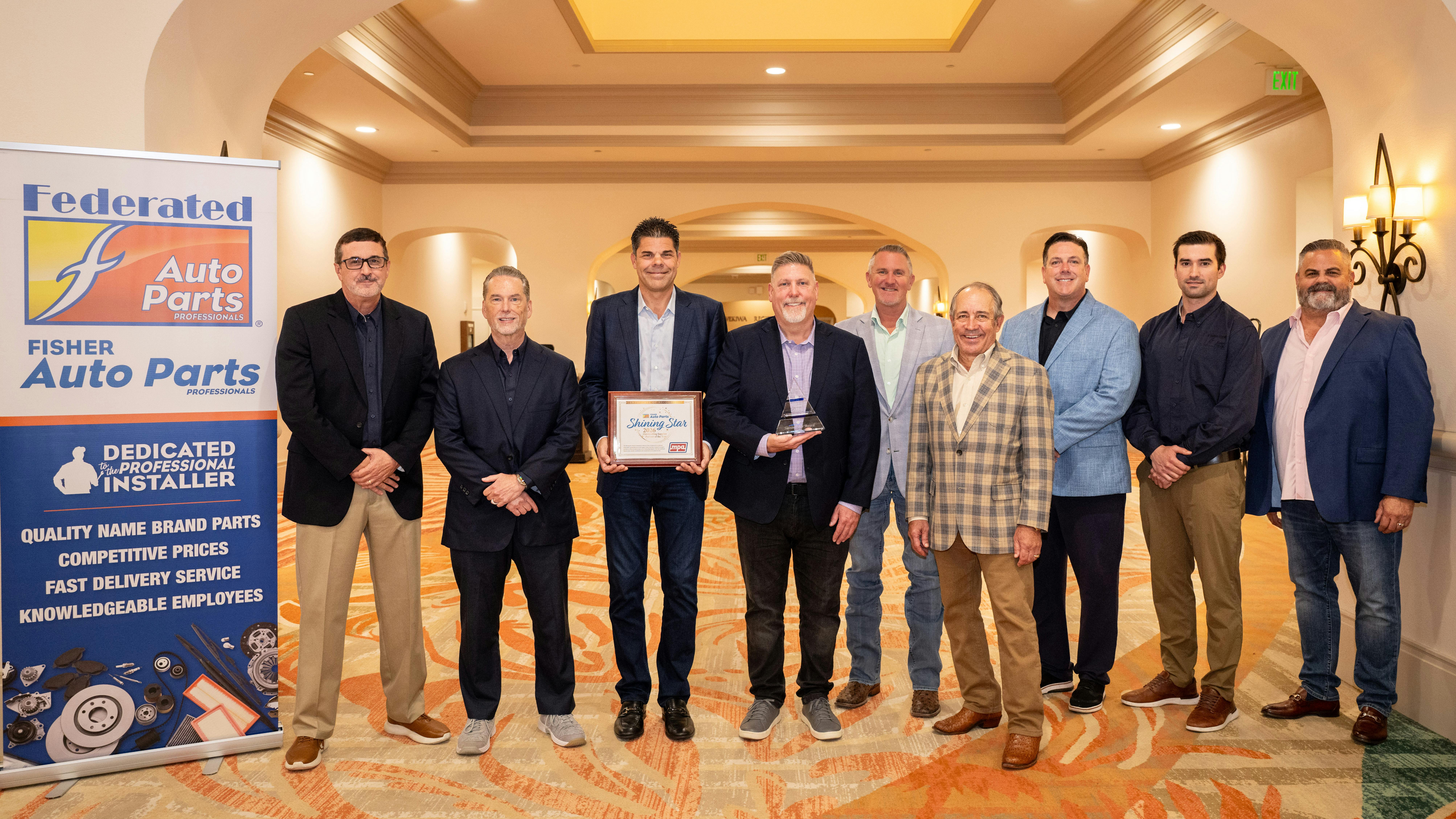6a315477ddd3aa3eaeefb6c5 Fisher Auto Parts 2026 Award Winners