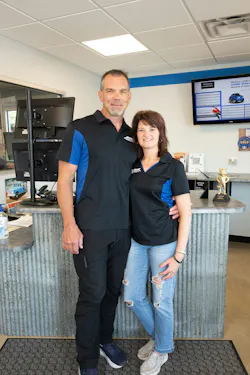 Matt Mevert and wife